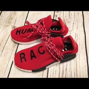 human race red and black